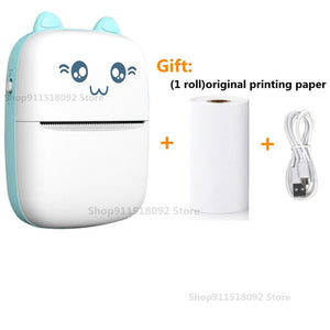 Cat Shape Mini Printer